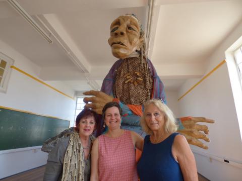 Sue, Aja and Prof Jane Taylor Sue, Aja and Prof Jane